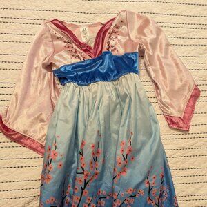Little Adventures Mulan inspired costume / dress-up 3-5y